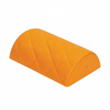 高田ベッド製作所 キルト半円マクラ（大） オレンジ TB-77C-179