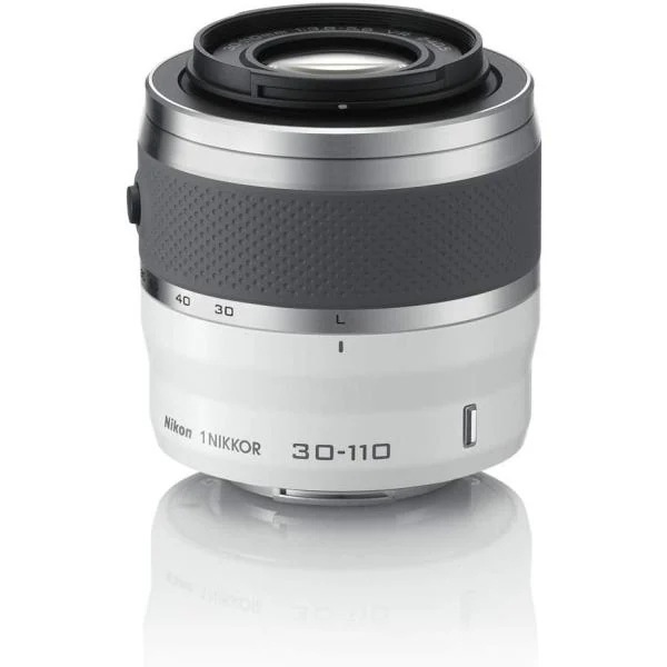 【中古】ニコン Nikon 望遠ズームレンズ 1 NIKKOR VR 30-110mm f/3.8-5.6 ホワイト ニコンCXフォーマット専用 16,872円