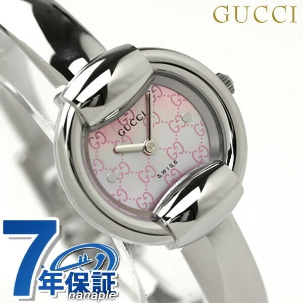 グッチ 時計 レディース GUCCI 腕時計 1400 ピンクシェル YA014513 40,060円