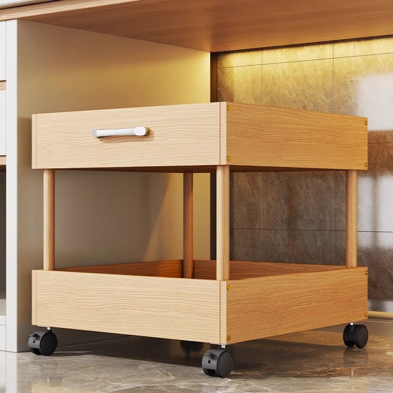 学校のバッグ収納ラックmovable Trolley Study Table Schoolbag Storage Artifact Office Desk Bagソーティングラック