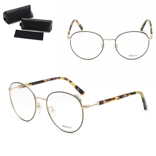 フレーム BY5046H/V-005-53 フレーム メガネ 眼鏡 フレームのみ ノーズパッド レディース ブラック ゴールド ハバナ