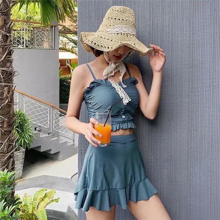 【20点セット】7月の新作特典水着 レディース 水着 みずぎ 韓国 タンキニ 体型カバー 3点セット ビキニ 韓国風 レディース水着 セパレート ビーチ 海 プール 温泉 夏 ビーチウェア スイムウェ