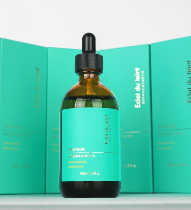 [韓国純正]エドゥラ裏地グリーンピーリング水分光彩エッセンス100ml+シートマスクプレゼント贈呈/低刺激ピーリング/水分美容/ピーブトンオーバー促進エッセンス