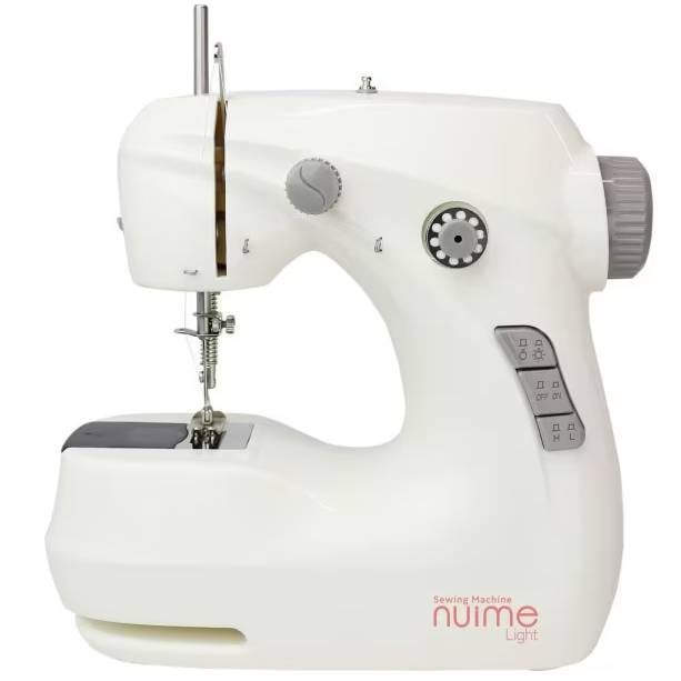 初心者 でも 操作 簡単 小型 シンプル ミシン 台座付き小型ミシン ヌイミーライト