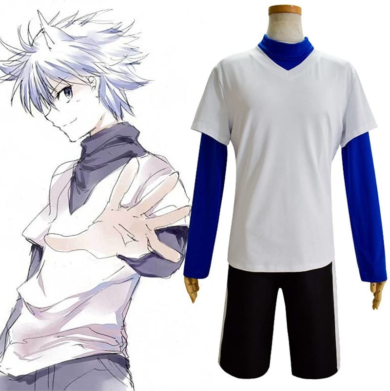ハンターハンター キルア ゾルディック コスプレ衣装 コスチューム 変装 舞台装 ハロウィン 演出服