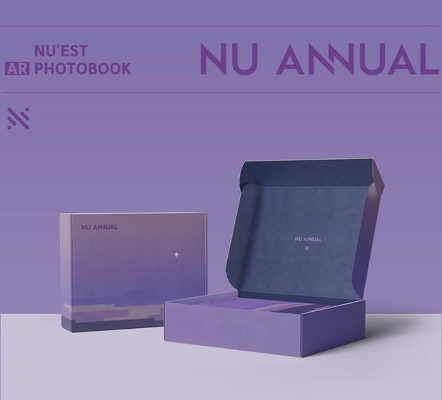 NUEST AR PHOTOBOOK NU ANNUAL 写真集 / 特典選択 (フォトカード,ポスター)