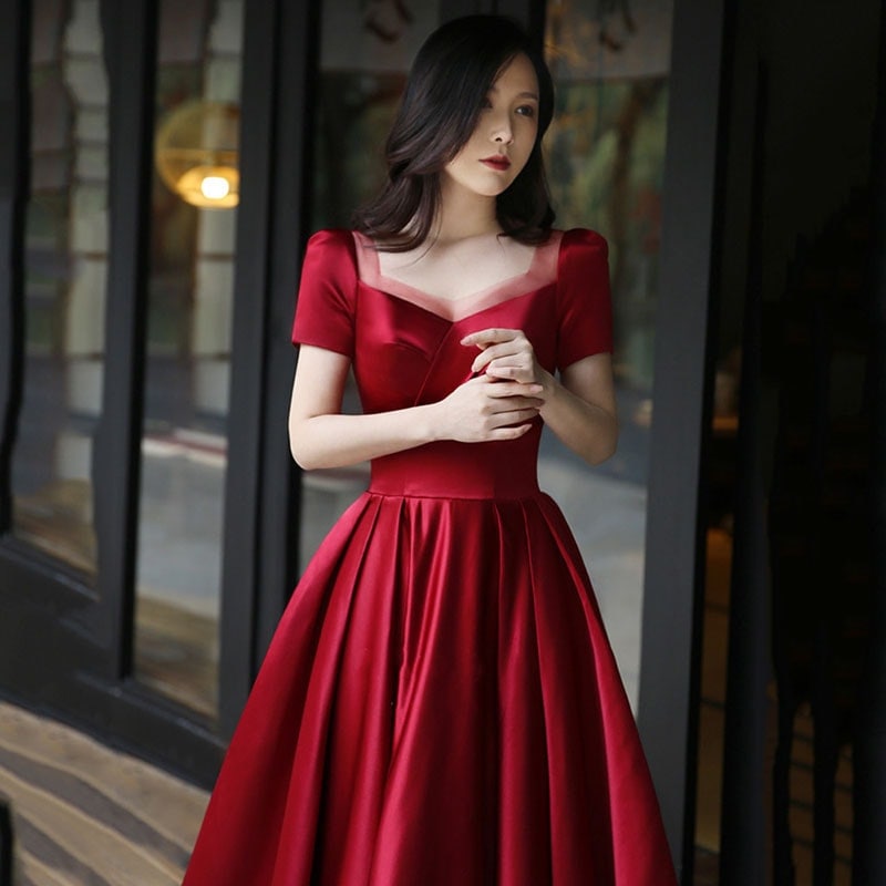 ブライズメイドドレスロング丈ドレス大人花嫁の介添えドレスディングドレス披露宴結婚式上品