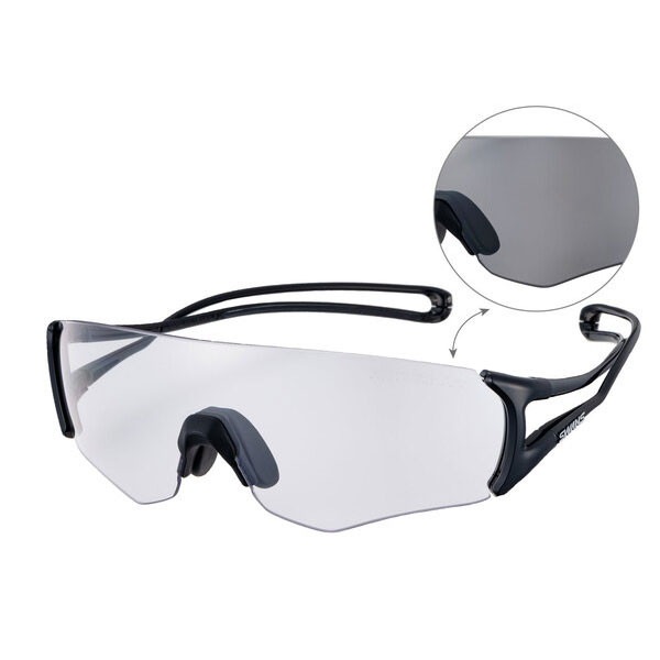 SWANS スワンズ E-NOX EIGHT8 G2　調光レンズモデル マルチスポーツ サングラス EN8G20066-BK