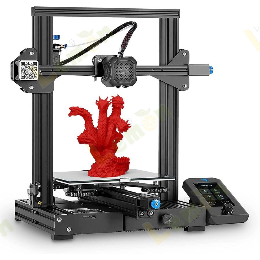 3dプリンター アップグレードバージョン Creality Ender3 V2サイレント 印刷サイズ220x220x250mm ender-3 proガラスベッド 32ビットサイレント TVW-End