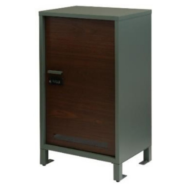 MOJYU PBX-112 宅配ボックス Vasco-ヴァスコ- フォレストグリーン/ブラウン木目 メーカー直送