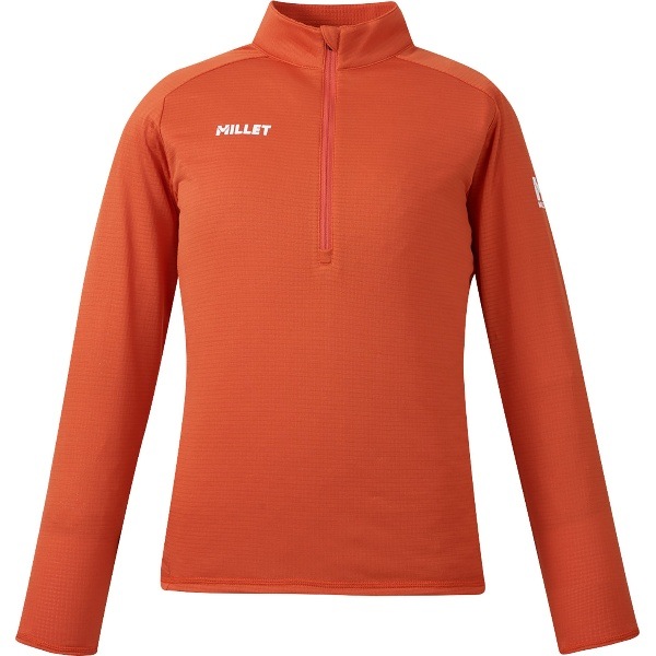 MILLET ミレー ドライグリッド ライト ハーフジップ ロングスリーブ アウトドア スウェットシャツレディース MIV02206-N8408 長袖