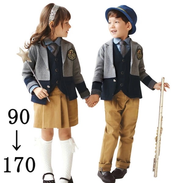 入学式 スーツ 女の子 男の子 スーツ キッズ フォーマル 4点セット子供スーツ カジュアル 入学式・入園スーツ卒業式 90 100 110 120 130 140 150 160 170cm dt4