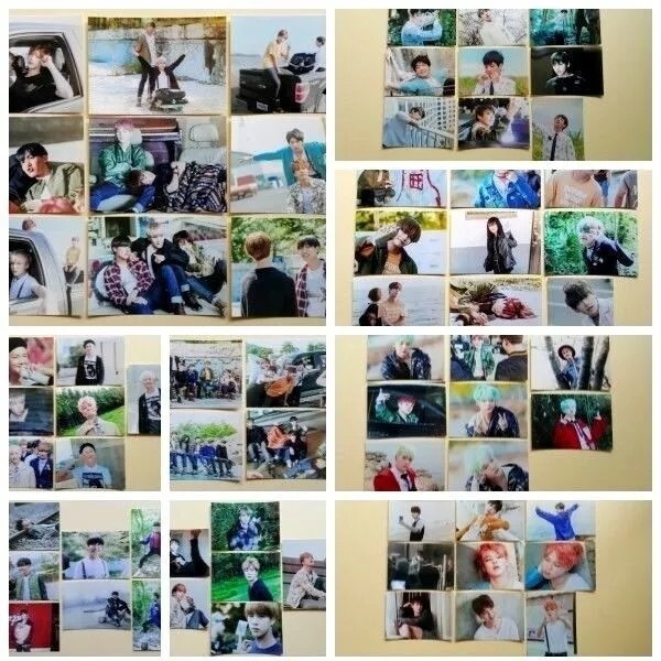 BTS Bangtan Boys Butterfly Dream Exhibition Live Photo Set (68pcs) - Fanmade