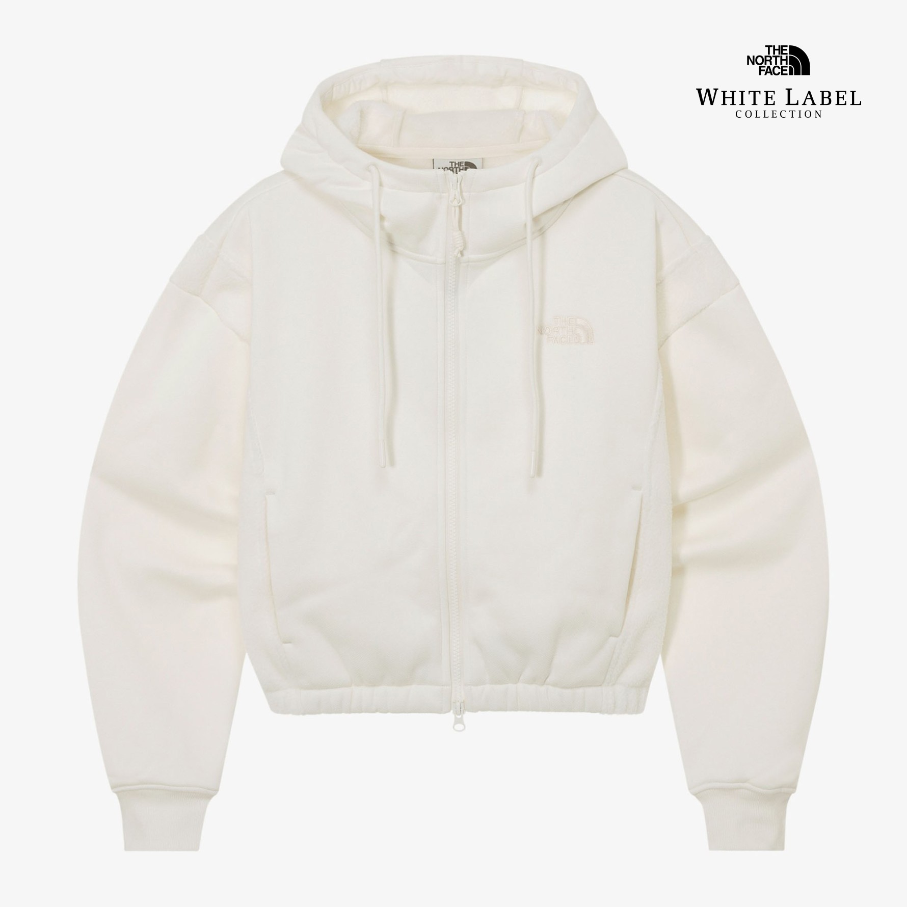 PUFFY HOOD ZIP UP パフィー フード ジップアップ ホワイトレーベル WMサイズ レディース 韓国限定 日本未発売 ラスト在庫
