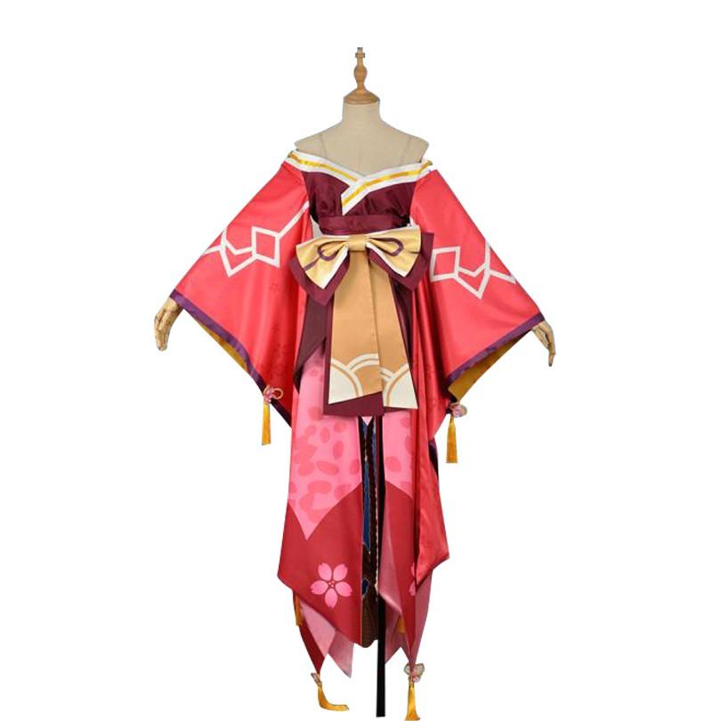 本格幻想RPG 陰陽師 桃の精 もものせい 覚醒後 着物 風 コスプレ衣装 演出服 変装 cosplay 仮装 二次会 イベント パーティー