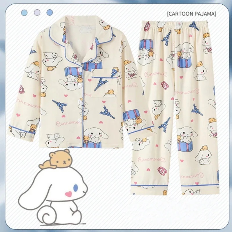 子供のための長袖パジャマ パンツのセット 快適なカジュアルウェア 2ユニットキッズ防寒具