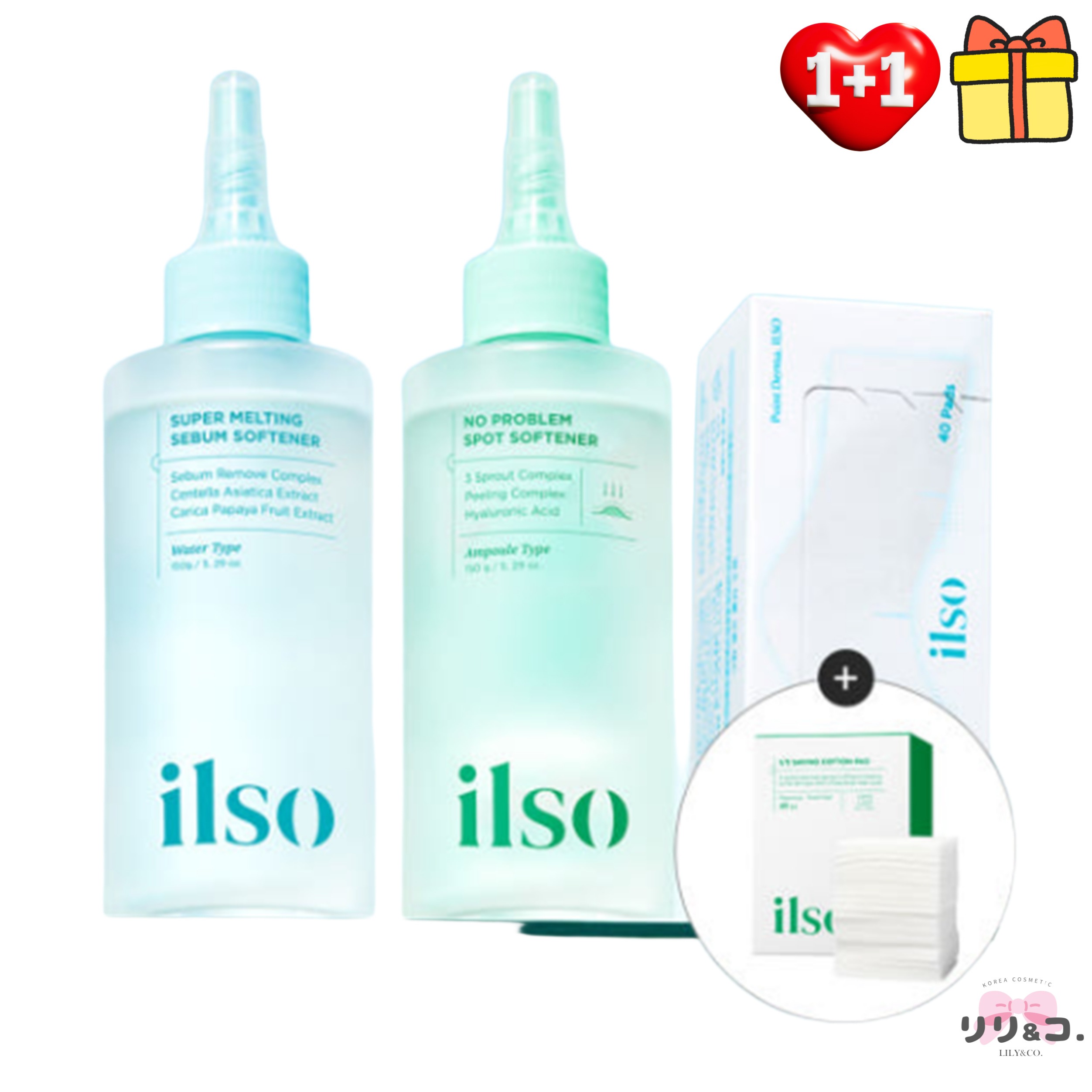 [韓国コスメ 1+1] スーパーメルティングセバムソフトナー 150ml + ノートラブルスポットソフトナー150ml 毛穴ケア 皮脂 黒ずみ ニキビケア 敏感肌 化粧水 水分 肌荒れ 韓国コスメ