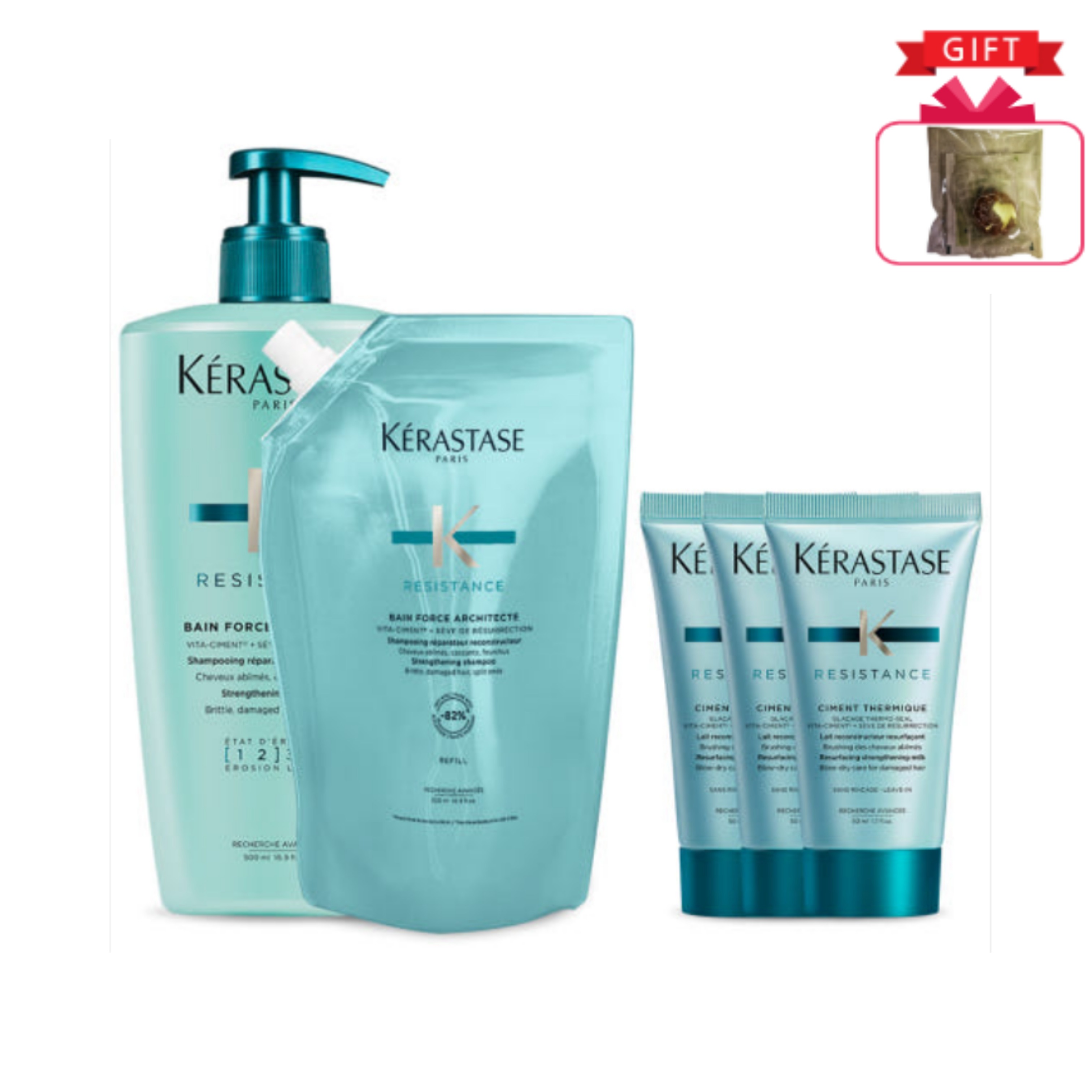 【SALE】 大容量 バンフォルスアーキテクト シャンプー 500ml＋リフィル500mlセット＋シモンテルミック50ml×3本 ダメージヘア用 韓国ヘアケア サロンクオリティ 16,094円