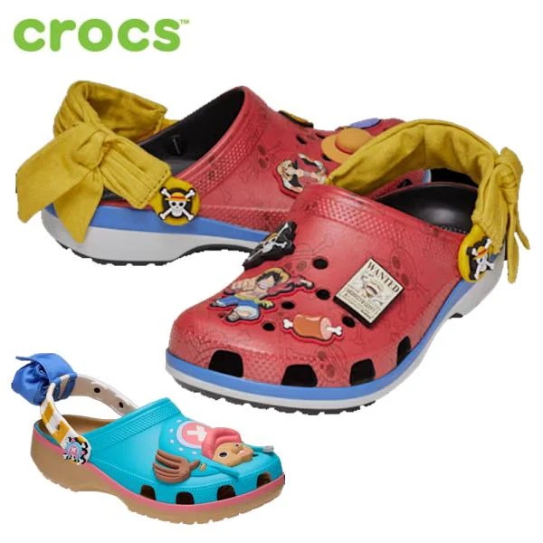爆買 クロックス ワンピース サンダル キッズ crocs ONE PIECE ルフィ チョッパー クラシック クロッグ 212127 212795
