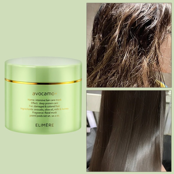 アボカド カモ ヘアパック 大容量 300ml