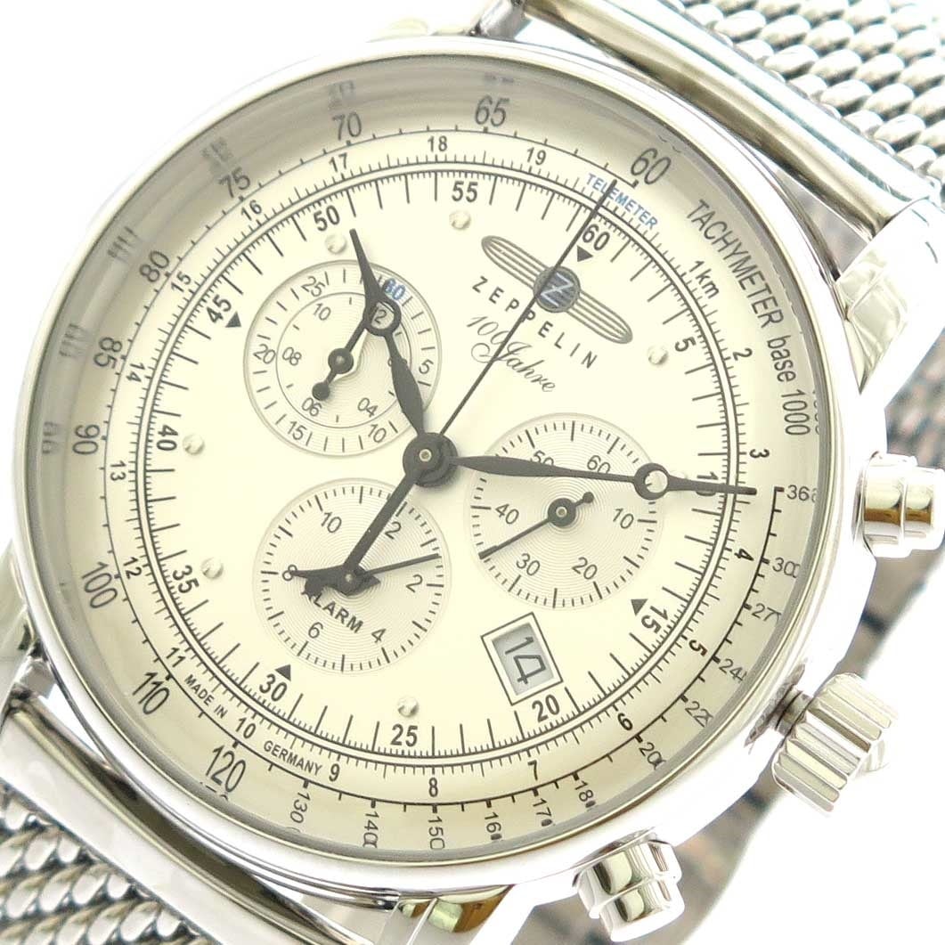 ZEP 腕時計 メンズ 7680M-1 シルバー 並行輸入品