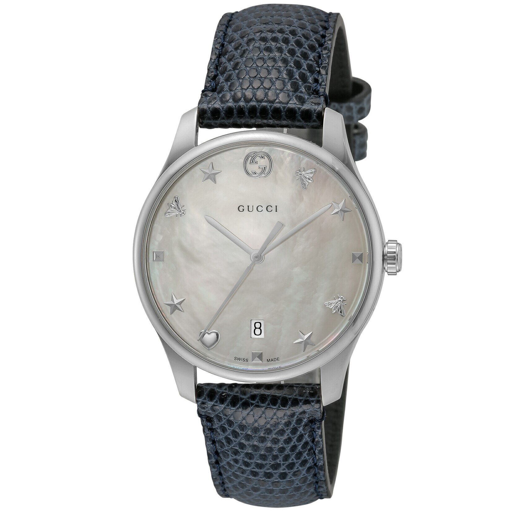 【腕時計】 GUCCI(グッチ) G-Timeless / Gタイムレス メンズ ホワイトパール クォーツ YA1264049 時計 ブランド 46,200円