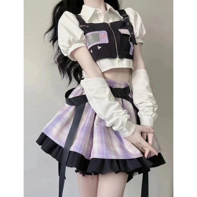 大人気甘辛純欲風超仙ロリータ愛されドッキングワンピース公演着用ドレスハロウィンロリータワンピースJK制服