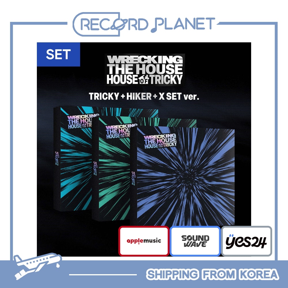 ONLINE特典+ 3種セット xikers [HOUSE OF TRICKY : WRECKING THE HOUSE]