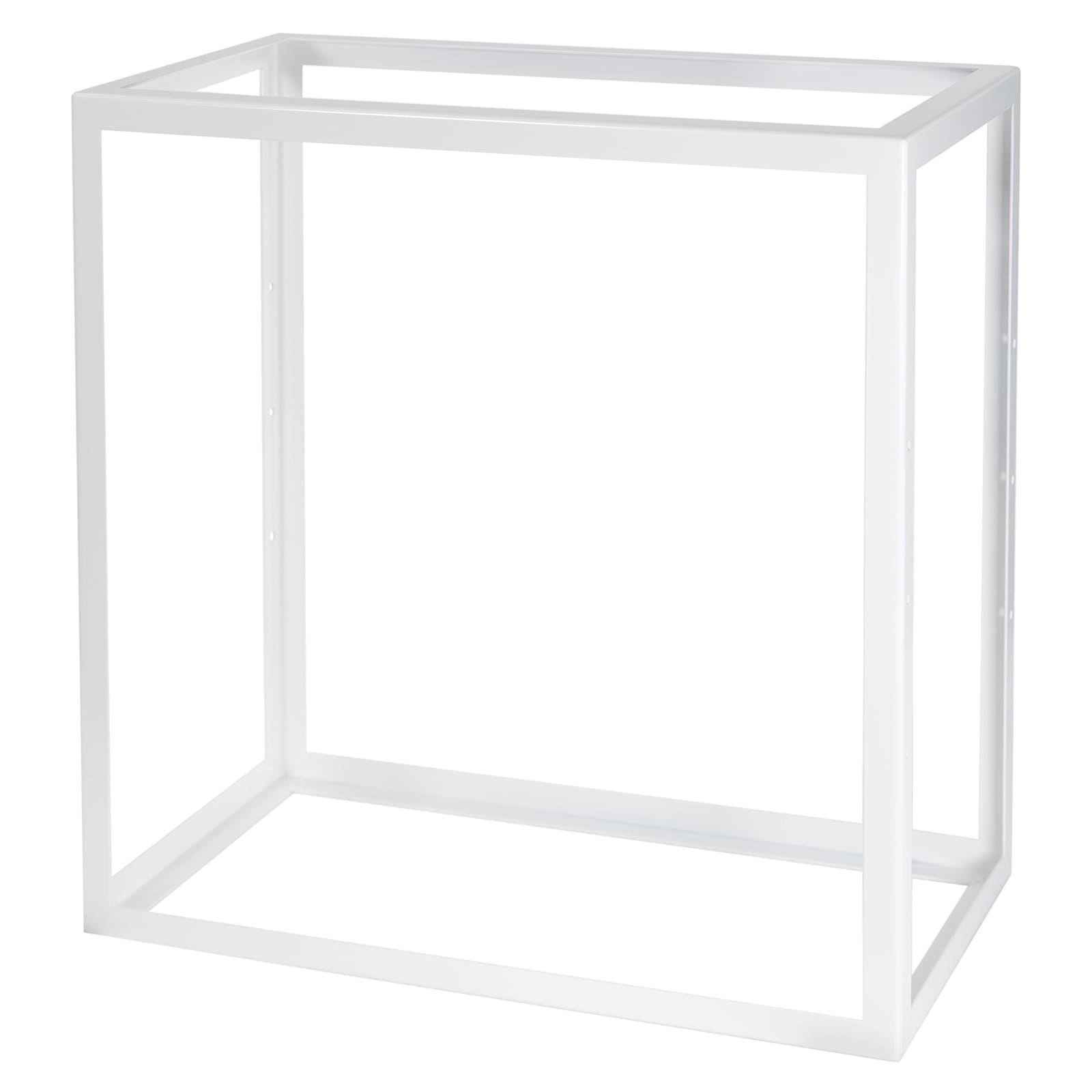 水槽台　２Ｗａｙマルチアングルラック　６０X６０X３０　ホワイト　幅６０X奥行３０X高さ６０ｃｍ　ＣＲＣ10―32―10―00―00