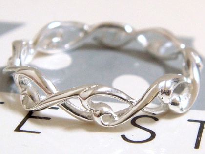 FREE STYLEハートフリースタイルリング/シルバーアクセサリー/プレゼント/ギフト/アクセサリ