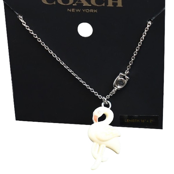 即発 正規品 USA直送 アウトレット レディース ネックレス CI884 Flamingo SILVER/WHITE