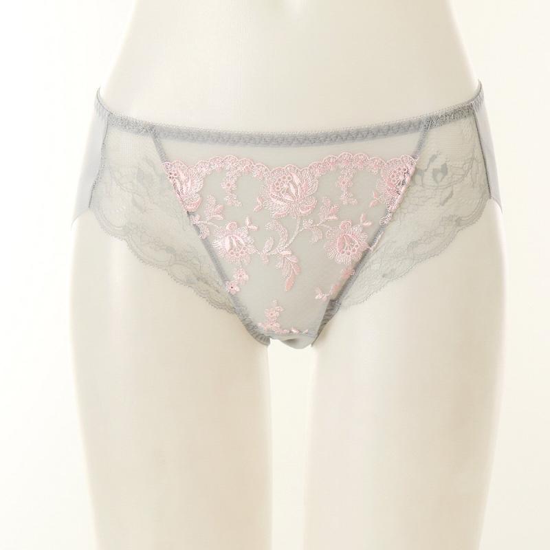 []25SSフローラルエンジェルマンヘムパンティー（ヘムスタイル）（DPT0460H)