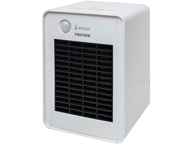 ミニセラミックファンヒーター人感700W ホワイト TST-708 47185