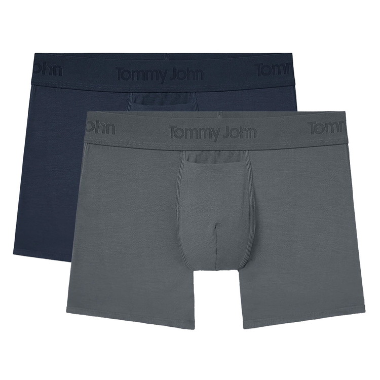 トミージョン：SECOND SKIN ボクサーパンツ 2PK [ドレスブルー/タービュランス]【1003723-DBT】