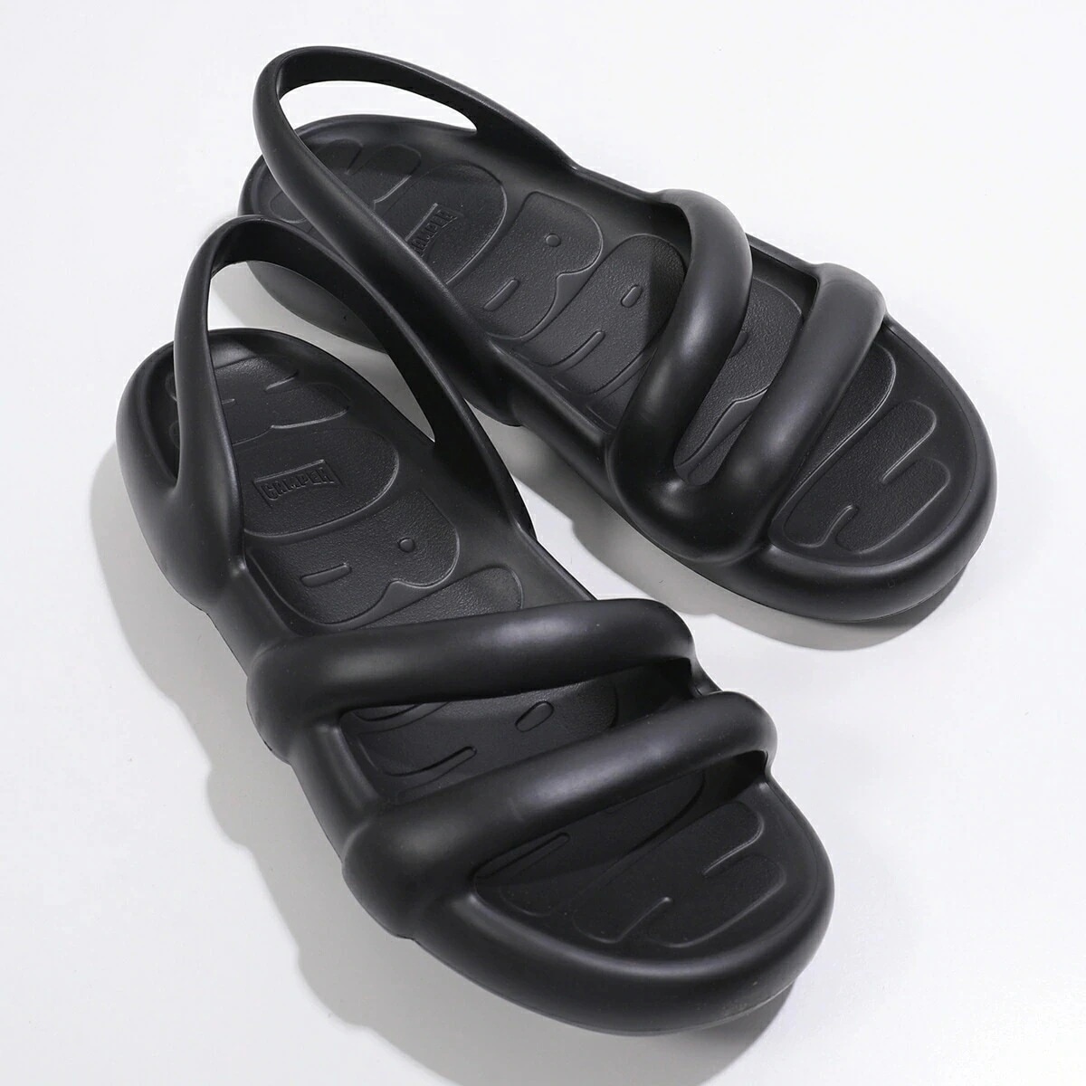 CAMPER カンペール サンダル Kobarah Flat コバラ フラット K100957 メンズ コンフォートサンダル EVA 軽量 一体成型 シューズ 靴 001/Black