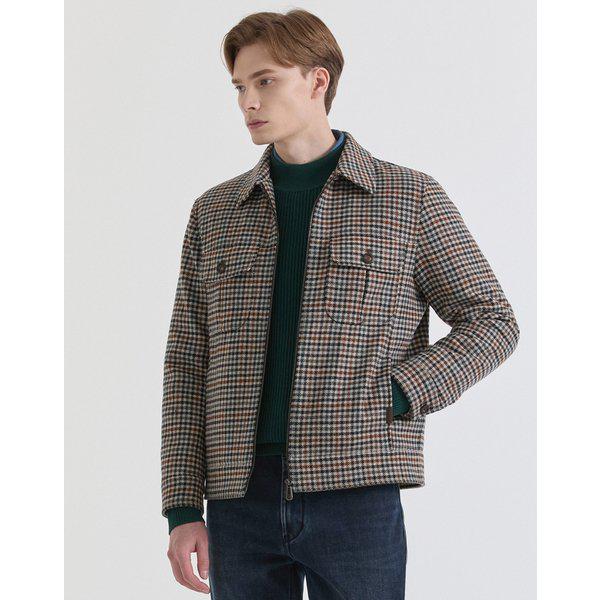 [24FW] [MOON] ウールクラシックチェックジャンパー DMJU4DT72I3