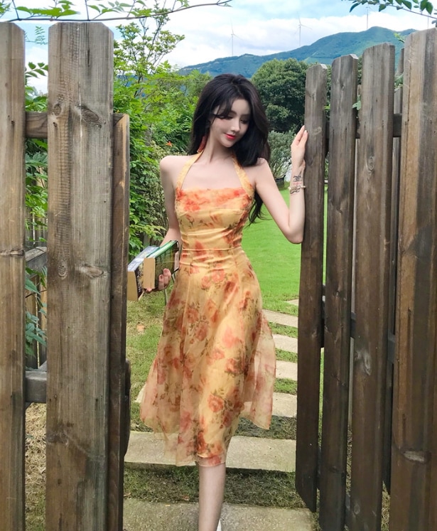 ワンピース 膝下 ロング ロング丈 マキシ マキシ丈 袖あり 大人可愛い きれいめ 大人 上品 4,805円