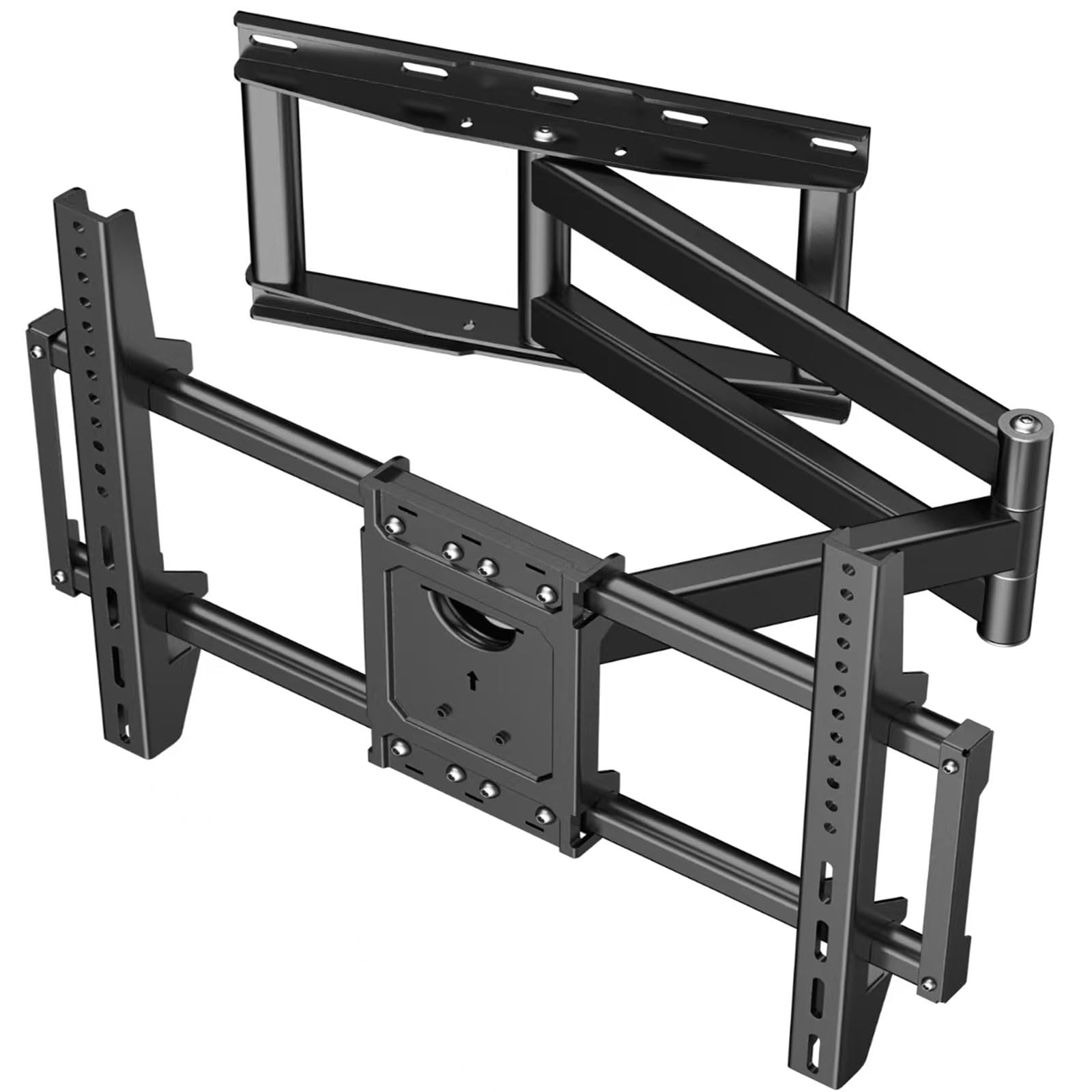 壁掛け金具アーム式 32-80 インチ液晶対応 大型 前後&左右&上下多角度調節回転90度可能 可動式 フルモーション式壁掛けテレビ VESA規格最大600×400 mm耐荷重60 46085