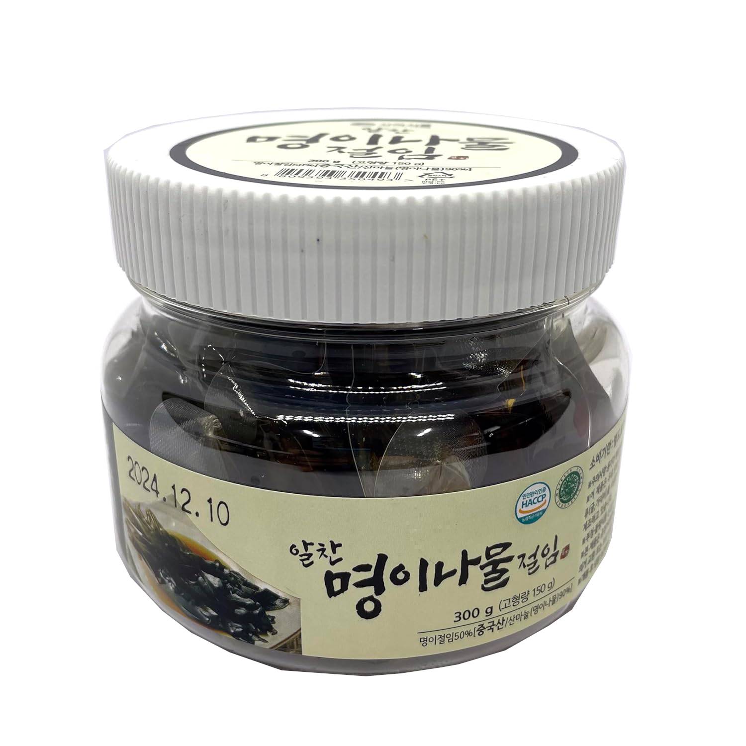 ALCHAN ミョンイナムル 醤油漬け 300g 行者にんにく 甘辛 韓国おかず 焼肉 ご飯のお供