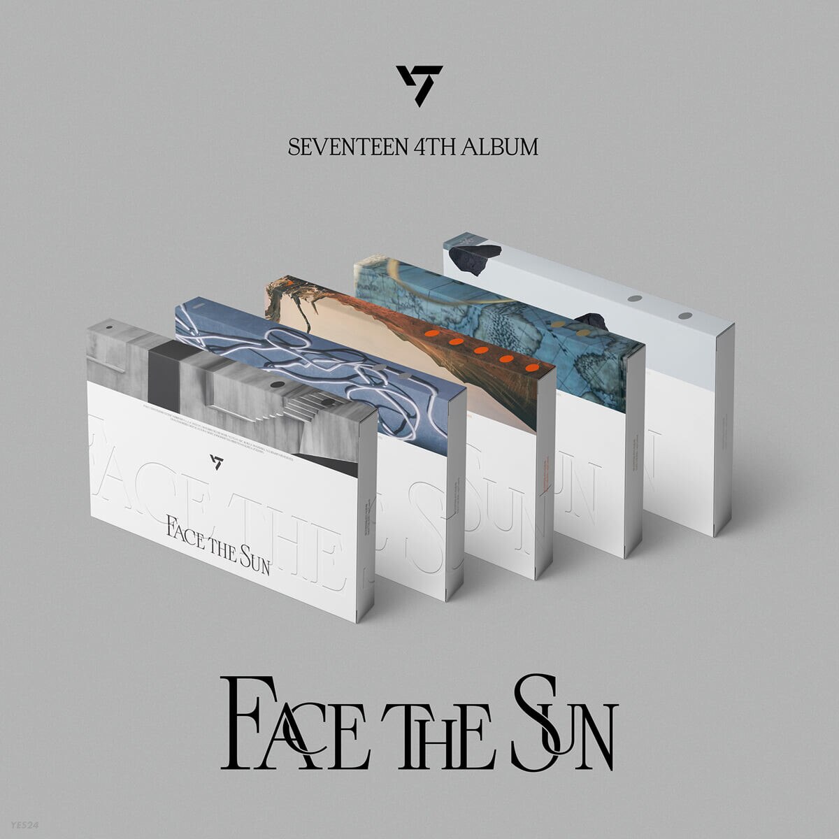 [5種セット] SEVENTEEN 4集アルバム [Face the Sun] 韓国音楽チャート