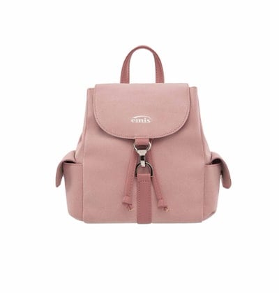 Qoo10] EMIS SUEDE BACKPACK 3色