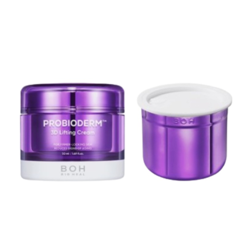 プロバイオダーム3Dリフティングクリーム, 50ml, 本品+レフィル