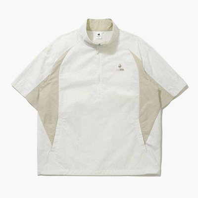 ジャケット KQF QQ223LJK42-CRM 軽量ウーブン半袖アノラックジャケット / CREAM 11,477円