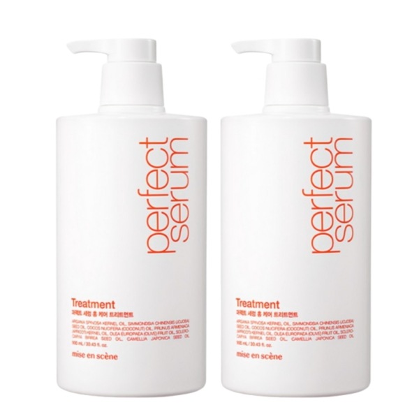 【1+1】 パーフェクト セラム ホームケアトリートメント (900ml+900ml) 韓国 ヘアケアトリートメント ヘアトリートメント トリートメント ヘアバーム