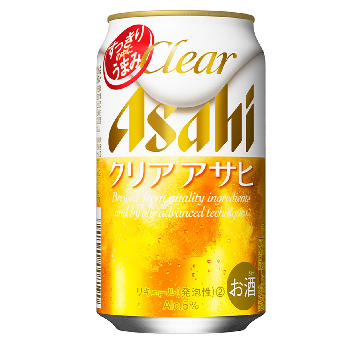 メガ割用　アサヒ クリアアサヒ 350ml 24缶入 2ケース(48本)