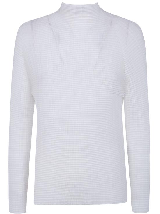 ISSEY MIYAKE Women Shirts IM66FJ679 01 WHITE