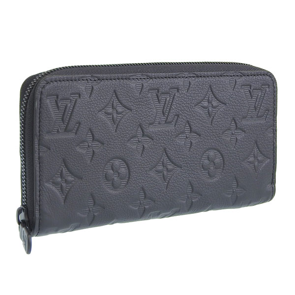 ルイヴィトン 財布 メンズ 長財布 モノグラム シャドウ ブラック ジッピーウォレットホリゾンタル M80333 LOUIS VUITTON