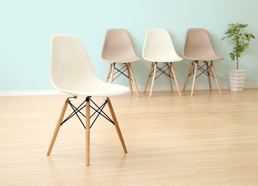 ダイニングチェア 椅子 イームズチェア 2脚セット おしゃれ チェア いす イスシェルチェア シンプル 座面高さ45cm