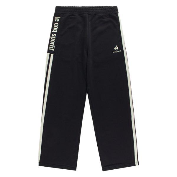 テニスサンデー ルーズストレートパンツ QP323TFP91-BLK0