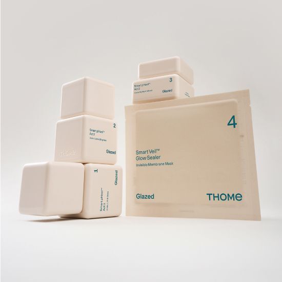 トム グレイズド スキン プログラム（1+2+3+マスク 6枚入り+メイクアップ ブラシセット+セラミック シャレ セット）